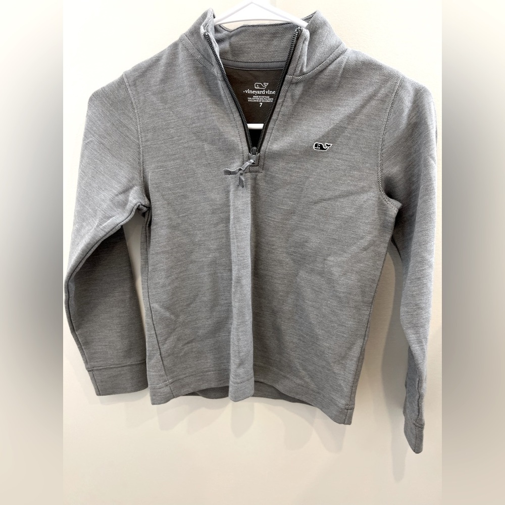 Vineyard Vines 1/4 Zip Size 7 New